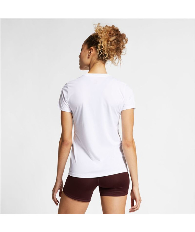T-shirt Nike Femme Dry Legend White