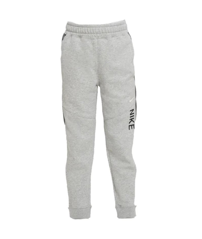 Pantalones Nike NSW HYBRID FLC BB Niño Grey