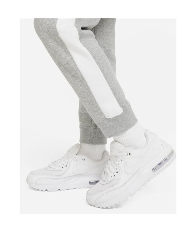 Calça Nike Menino NSW HYBRID FLC BB Cinzento