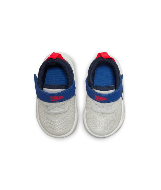 Zapatillas Nike Team Hustle D 10 Infantil White