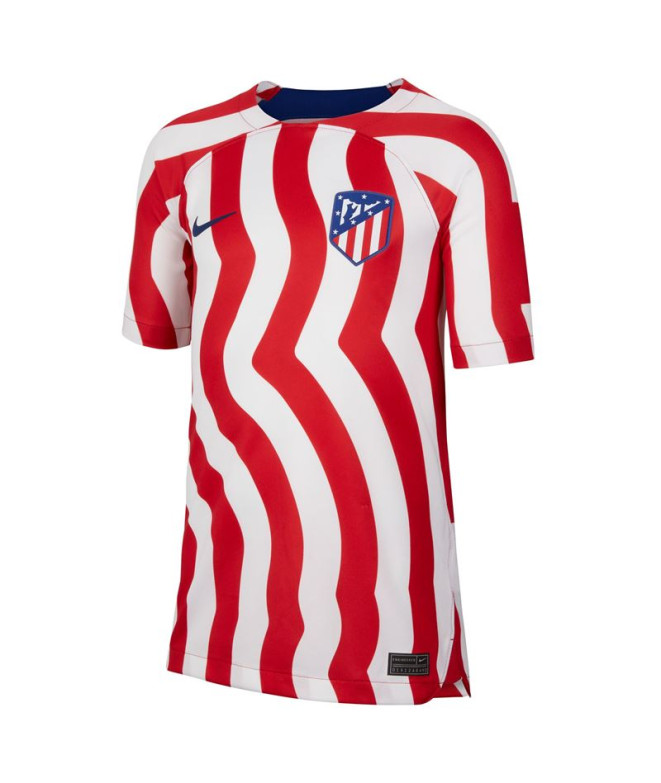 Camisola de futebol Nike Atlético de Madrid 2022/23 Crianças Branco