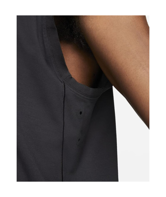 T-Shirt Yoga Nike Dri-FIT Hommes Noir