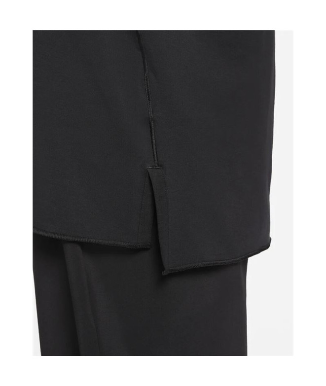 T-shirt de ioga Nike Dri-FIT para homem Preto