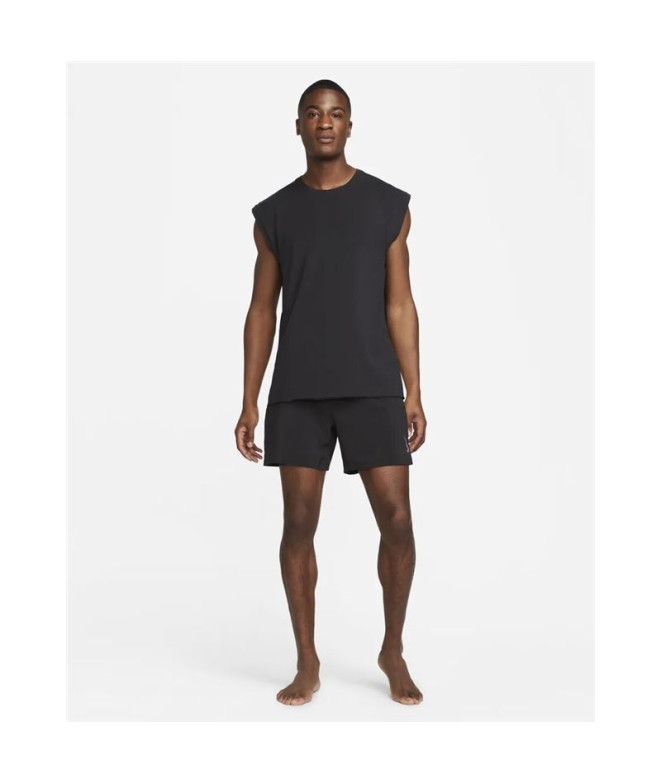 T-Shirt Yoga Nike Dri-FIT Hommes Noir