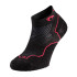 Meias tobilleros de running Lurbel Tiwar Mulher Preto