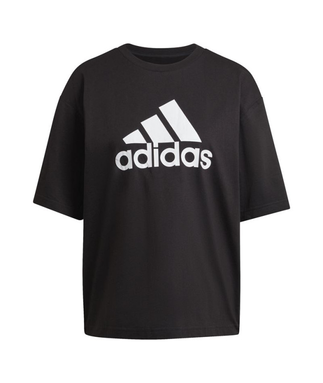 Camiseta adidas Mulher Crachá Future Icons Preto