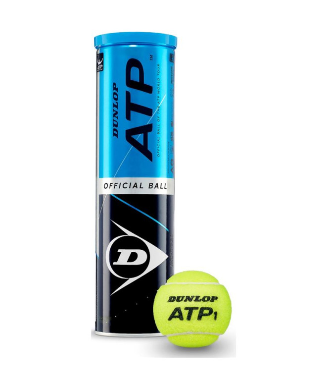 Balles de tennis Tube Dunlop ATP Officiel