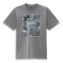 T-shirt de manga curta Vans Night Man Cinzento