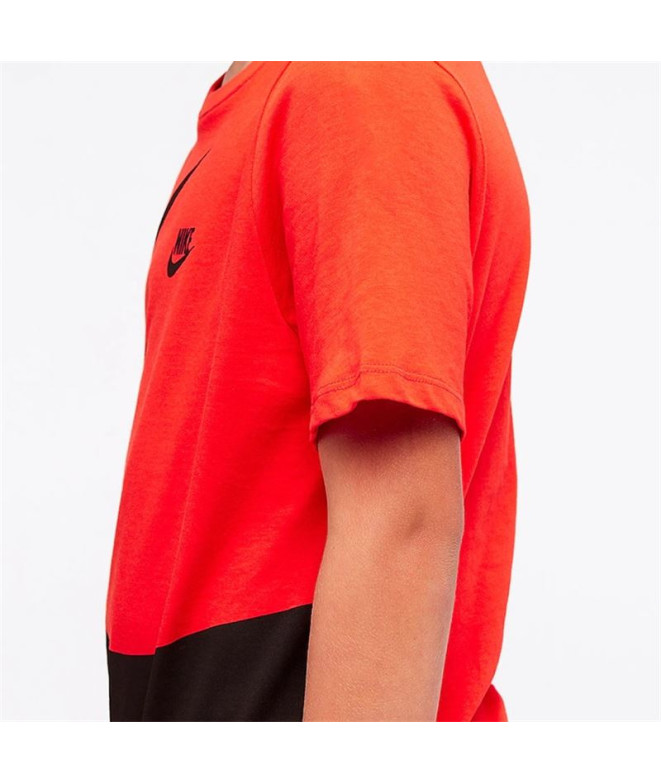 Camiseta Nike Sportswear Rojo/Negro