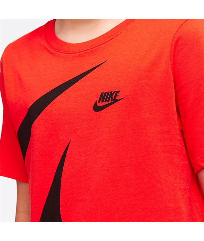 Camiseta Nike Sportswear Rojo/Negro