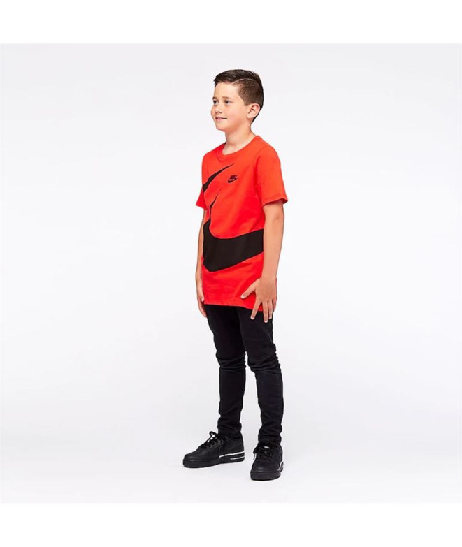 Camiseta Nike Sportswear Rojo/Negro