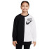 Moletom Nike Menina Roupa de desporto bicolor