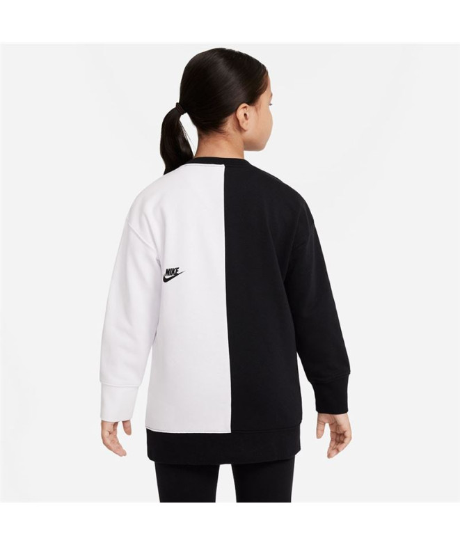 Moletom Nike Menina Roupa de desporto bicolor
