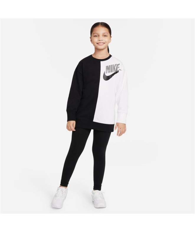 Sweat Nike Fille Vêtements de sport Bicolore