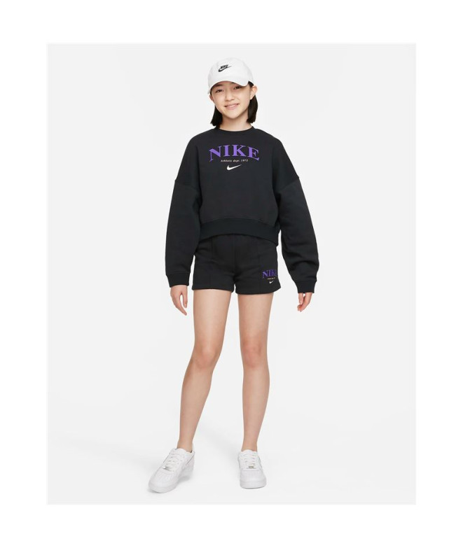 Sudadera Nike Sportswear Trend Niña Black