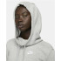 Sudadera Nike Sportswear Club Fleece Mujer Gris