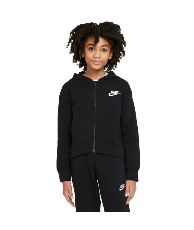 Veste Nike Sportswear Club Fleece Girl's Black