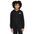 Casaco Nike Menina Roupa desportiva Club Fleece Preto