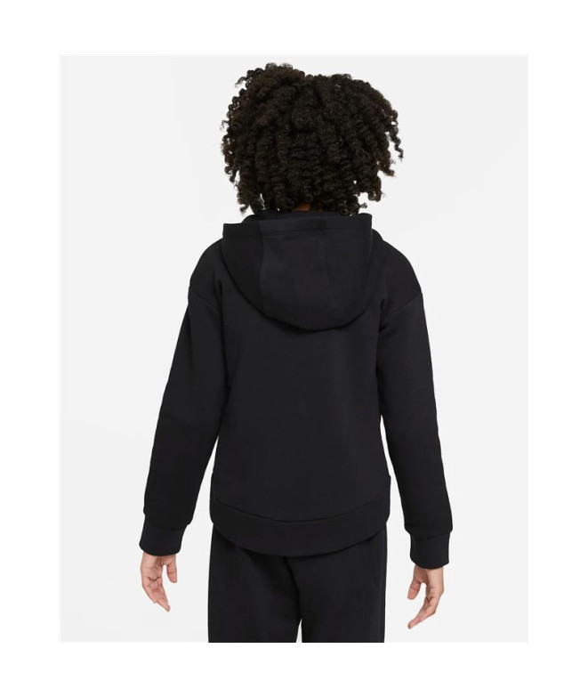 Chaqueta Nike Sportswear Club Fleece Niña Black