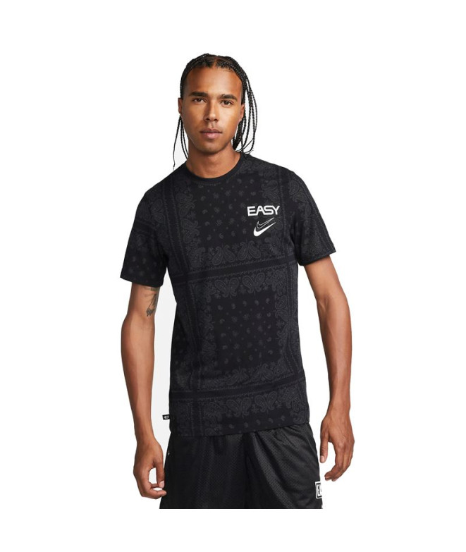 Camiseta basquetebol Nike Homem de KD Dri-FIT Preto