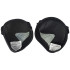 Calleras de fitness em neopreno ULTRAGRIP com reforços em borracha. XL Preto