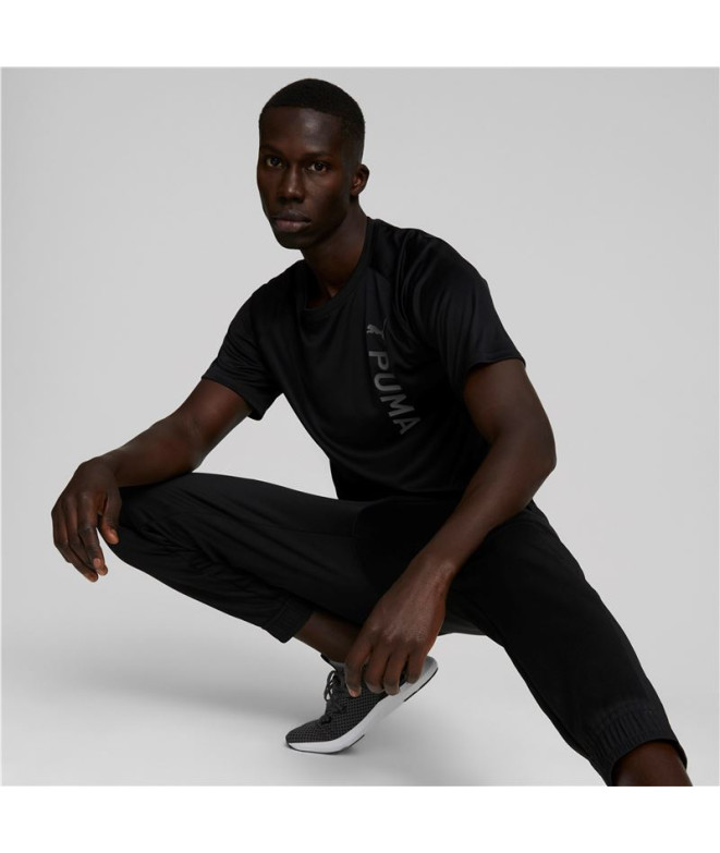 T-shirt Puma FIT SS para homem Bk