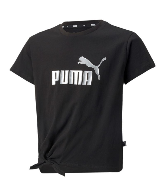 Camiseta de Puma Ess+ Logo Knotted Infantil