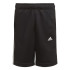 Pantalones Cortos adidas D2M 3 Stripes Niño Negro