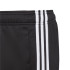 Pantalones Cortos adidas D2M 3 Stripes Niño Negro