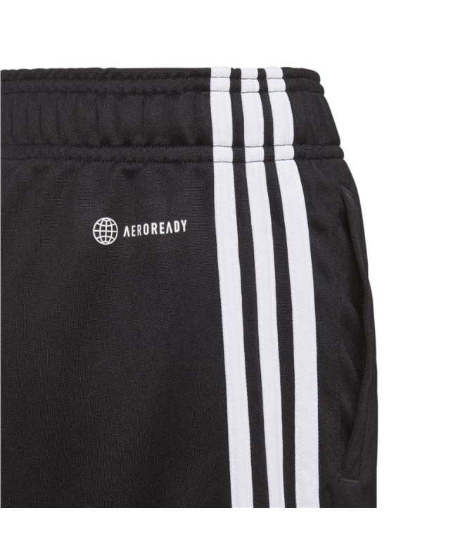 Pantalones Cortos adidas D2M 3 Stripes Niño Negro