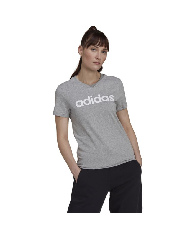 T-shirt adidas Femme Essentials Logo Verdey