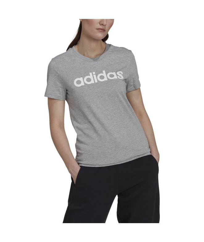 Camiseta adidas Essentials Logo Mujer Verdey