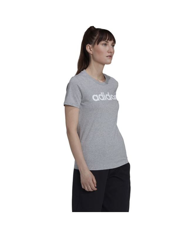 Camiseta adidas Essentials Logo Mujer Verdey