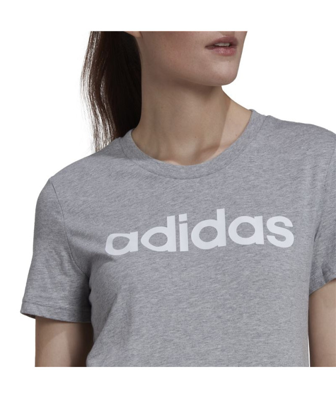 T-shirt adidas Femme Essentials Logo Verdey