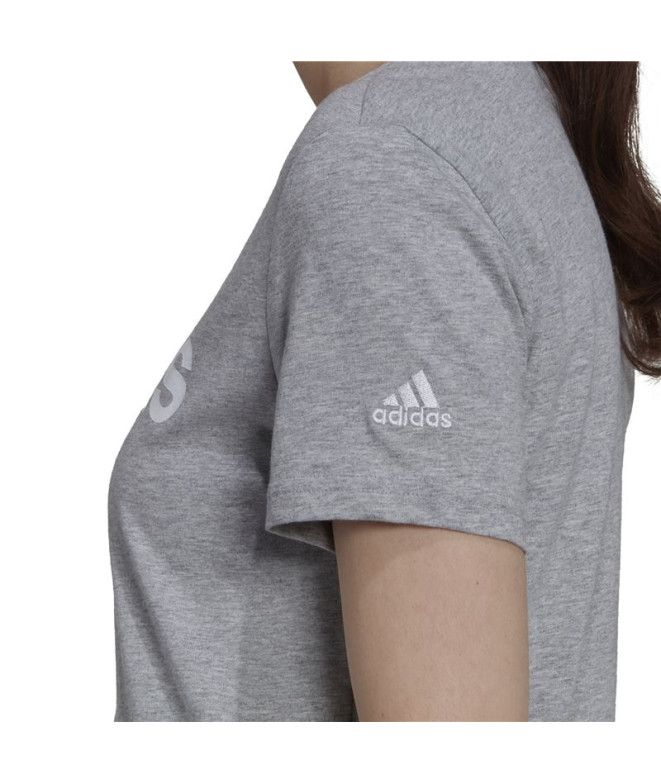T-shirt adidas Femme Essentials Logo Verdey