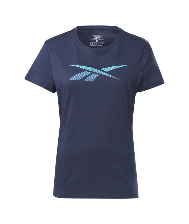 Camiseta Reebok Doorbuster Graphic Mujer Blue