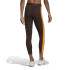 Collants adidas Hyperglam 7/8 Femme Marron