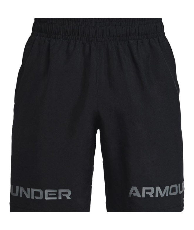 Pantalons Under Armour Woven Graphic WM Homme Noir