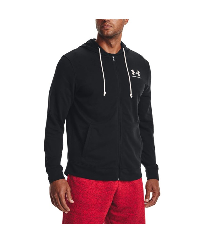 Casaco Under Armour Homem Rival Terry LC Preto