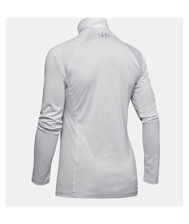 Camiseta Under Armour Tech 1/2 Zip Twist Mulher...