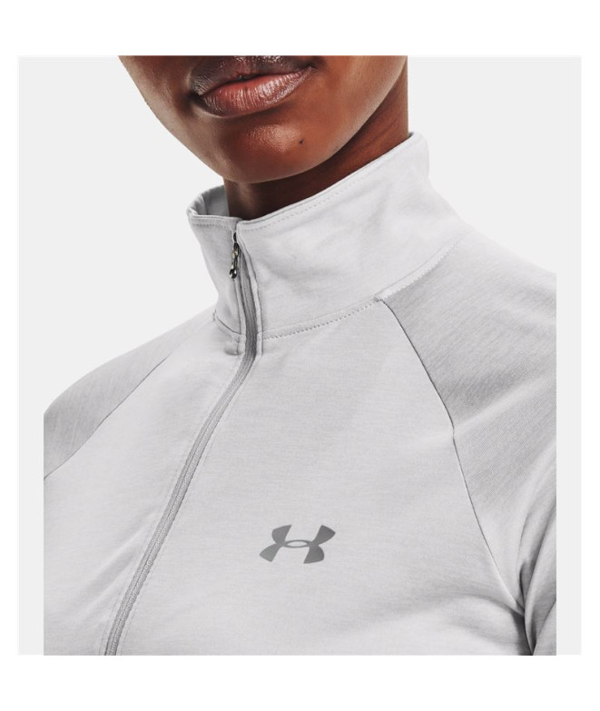 Camiseta Under Armour Tech 1/2 Zip Twist Mulher...