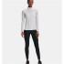 Camiseta Under Armour Tech 1/2 Zip Twist Mulher Cinza