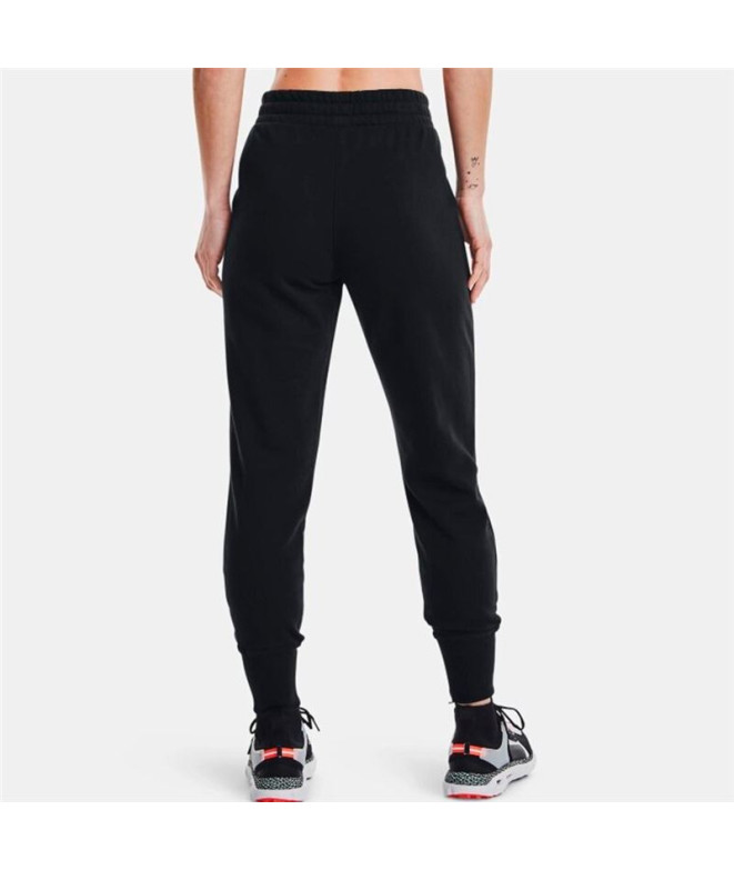 Pantalones Under Armour Rival Fleece Mujer Negro