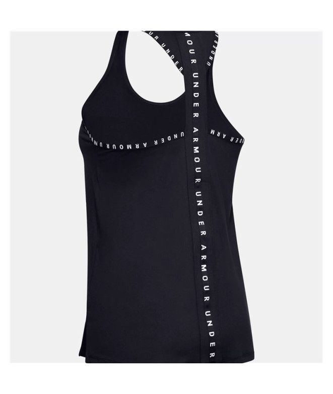 T-shirt Under Armour Femme Knockout Noir