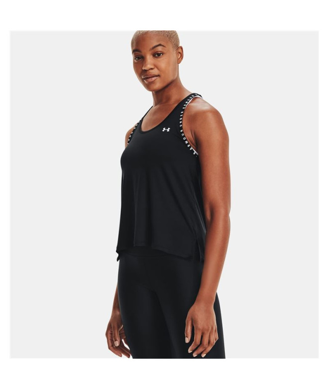 T-shirt Under Armour Femme Knockout Noir