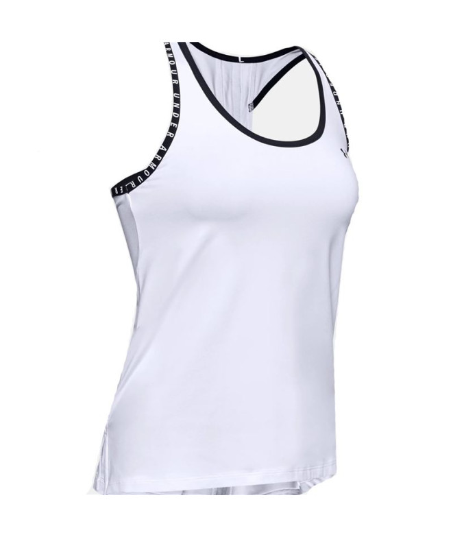 T-shirt Under Armour Femme Blanc choc