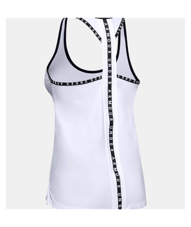 T-shirt Under Armour Femme Blanc choc