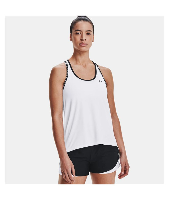 T-shirt Under Armour Femme Blanc choc
