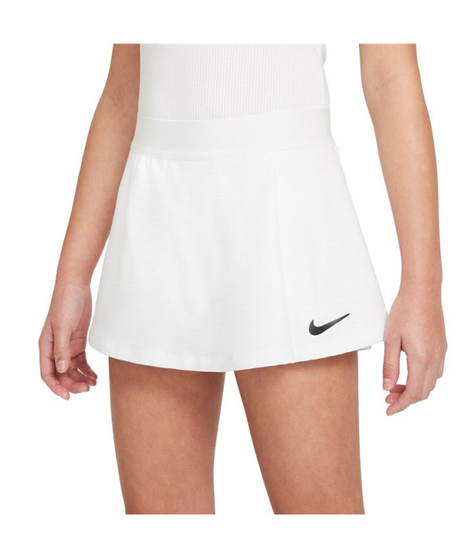 Jupe de tennis Nike Court Victory Girl Blanc