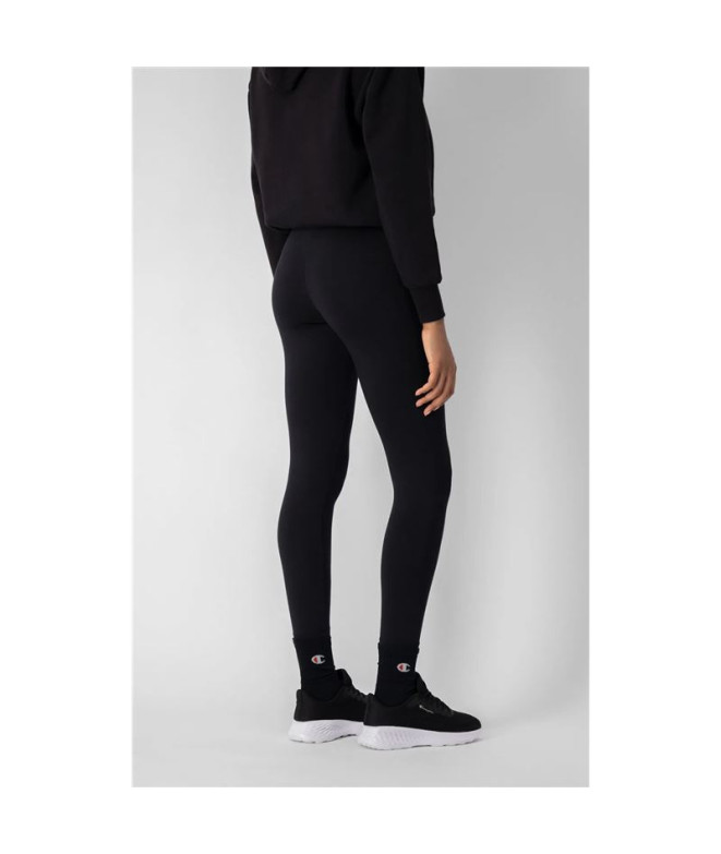 Mallas Champion Crop Mujer Black